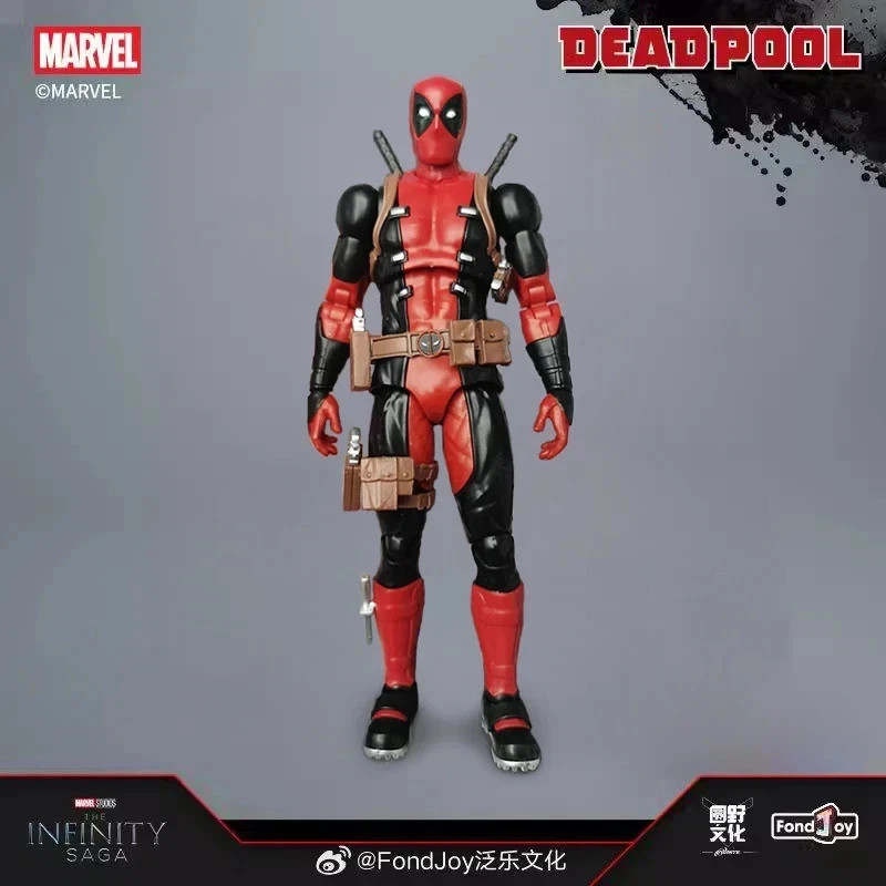 FONDJOY 1/12 Deadpool Infinity Saga Wade Wilson Ryan Reynolds 6&Prime; Action Figure