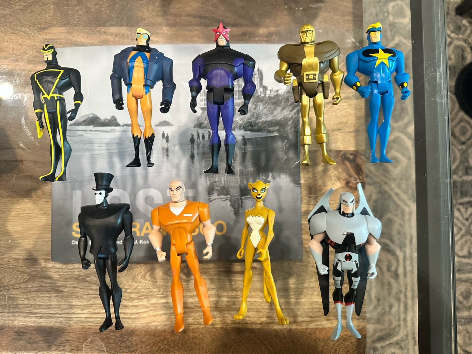 DC Universe Justice League Unlimited Animal Angle Star Man Cheetah Warhawk Set