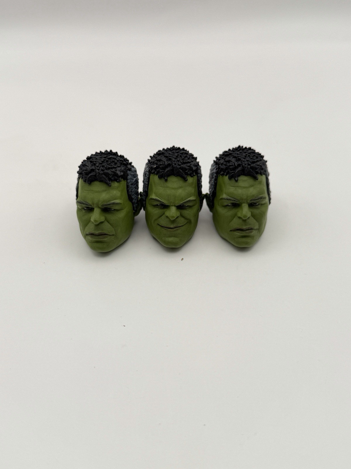 Marvel Legends Accessories Lot: Professor Smart Hulk Head (3) BAF