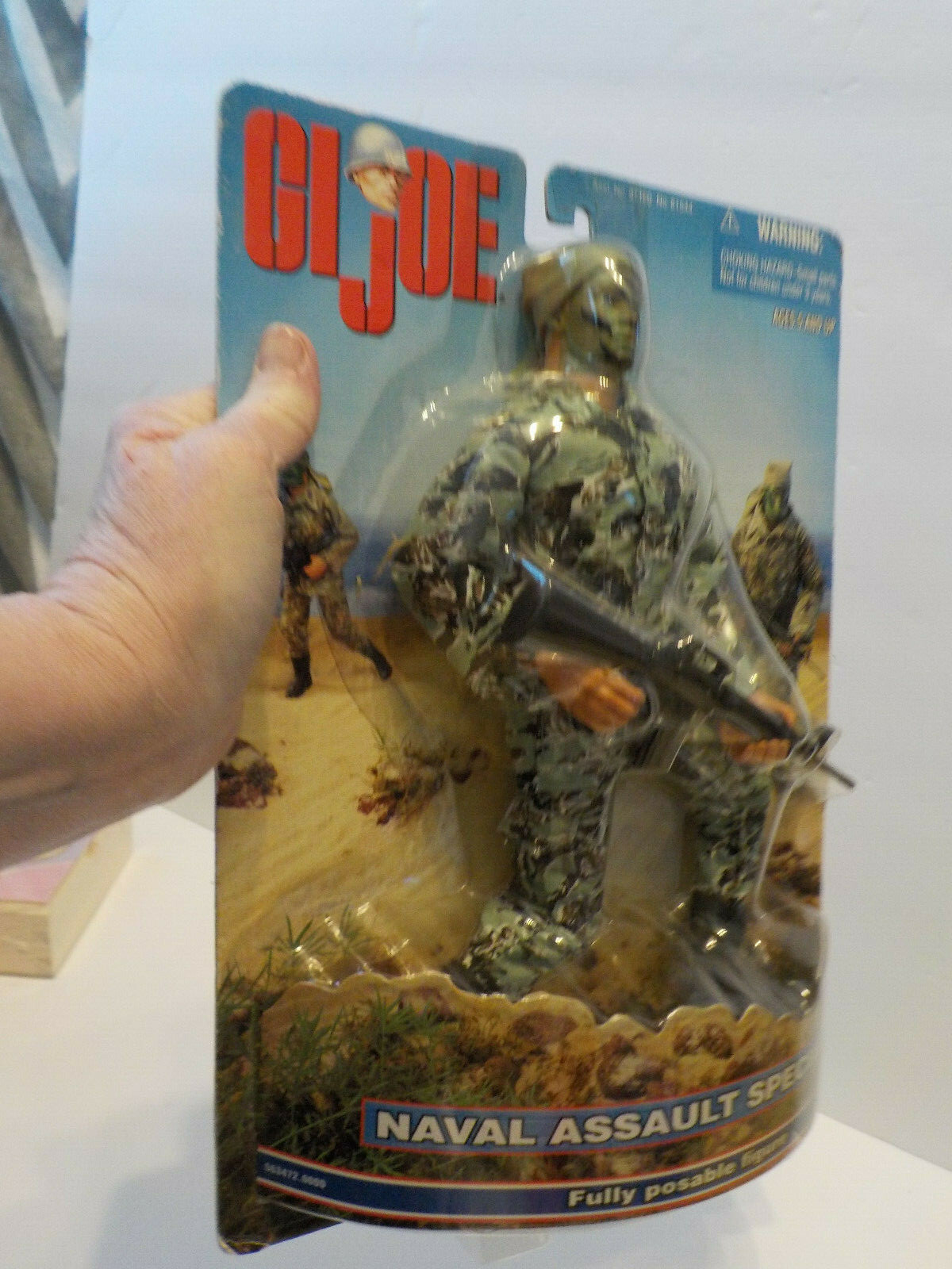 NEW GI JOE Naval Assault Specialist Fully Posable Figure Ages 5 and Up # 81544