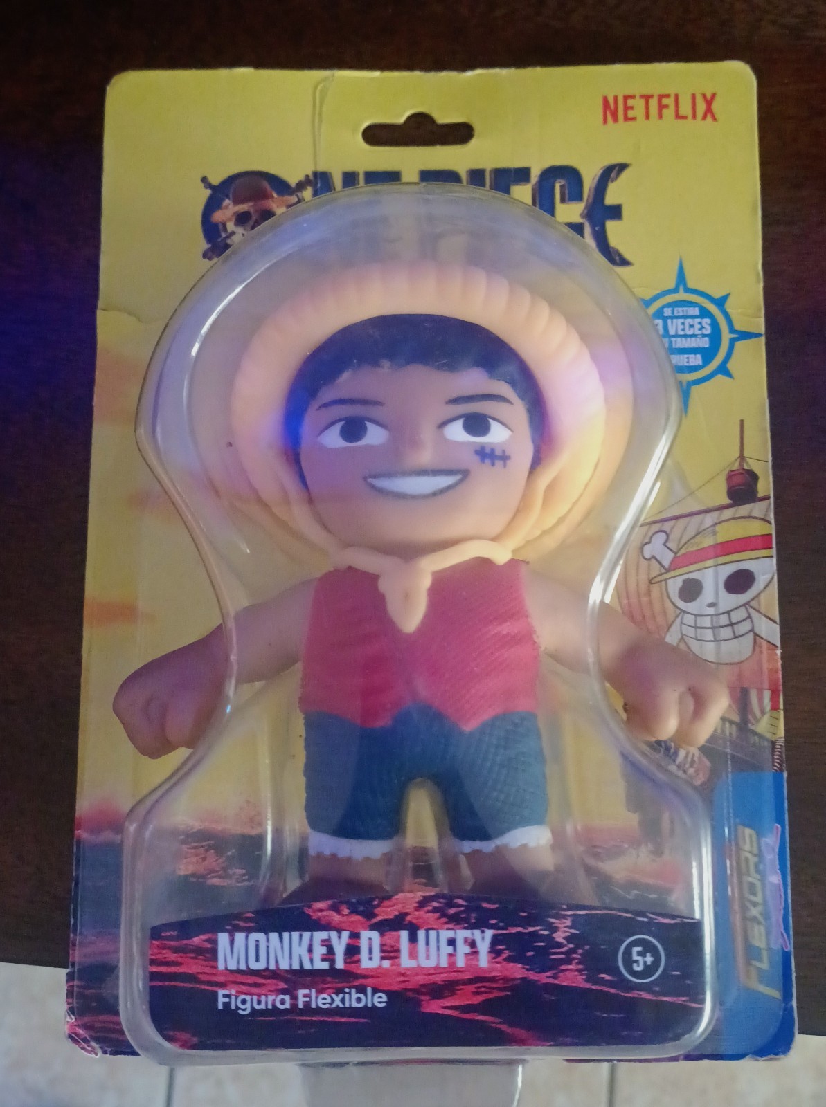 MONKEY D. LUFFY Strecht/Flexor Figure!! Very Rare!! By Ruz/Strechtpalz