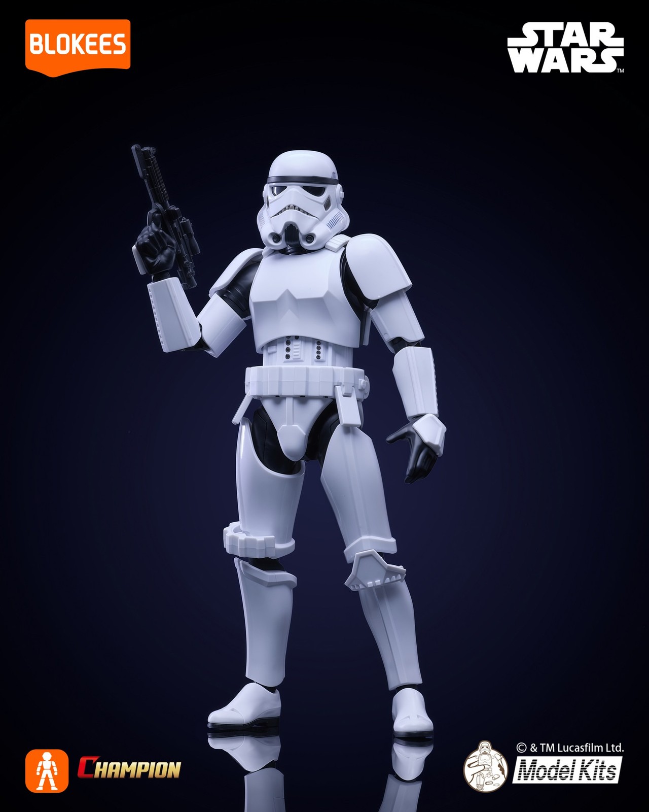 Blokees Star Wars Champion Class Empire Strikes Back Stormtrooper IN STOCK USA