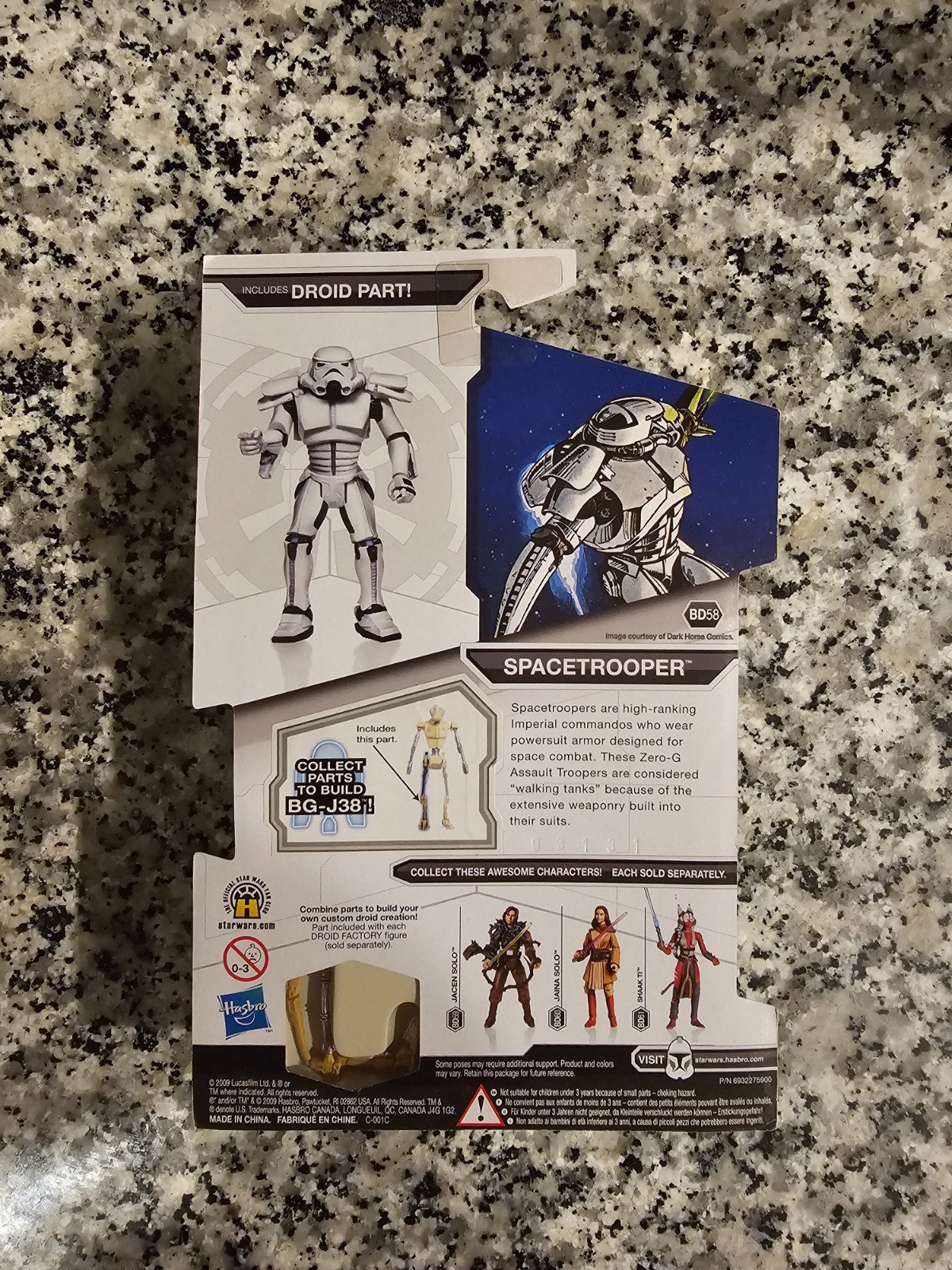 Spacetrooper BD58 2009 STAR WARS Legacy Collection Sealed NEW MIB Unused