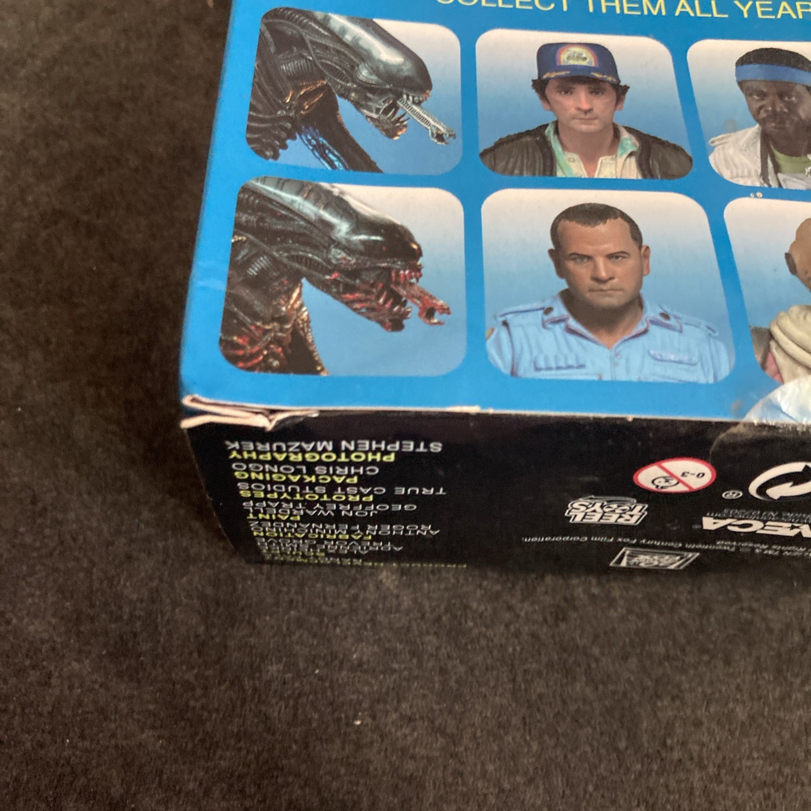 NECA Alien Kane & Facehugger 40th Anniversary Figure in Box Some Box Damage