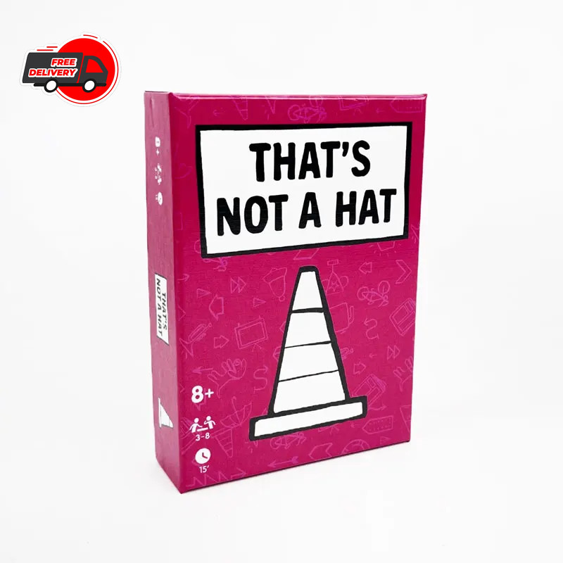That&rsquo;s Not A Hat-Fun Bluffing & Memory Party Game for All Ages Components