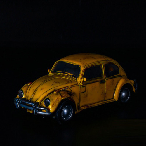 Transformers G1 Bumblebee Battle Damaged Paint Beetle Autobot 8.3&Prime; Action Figure