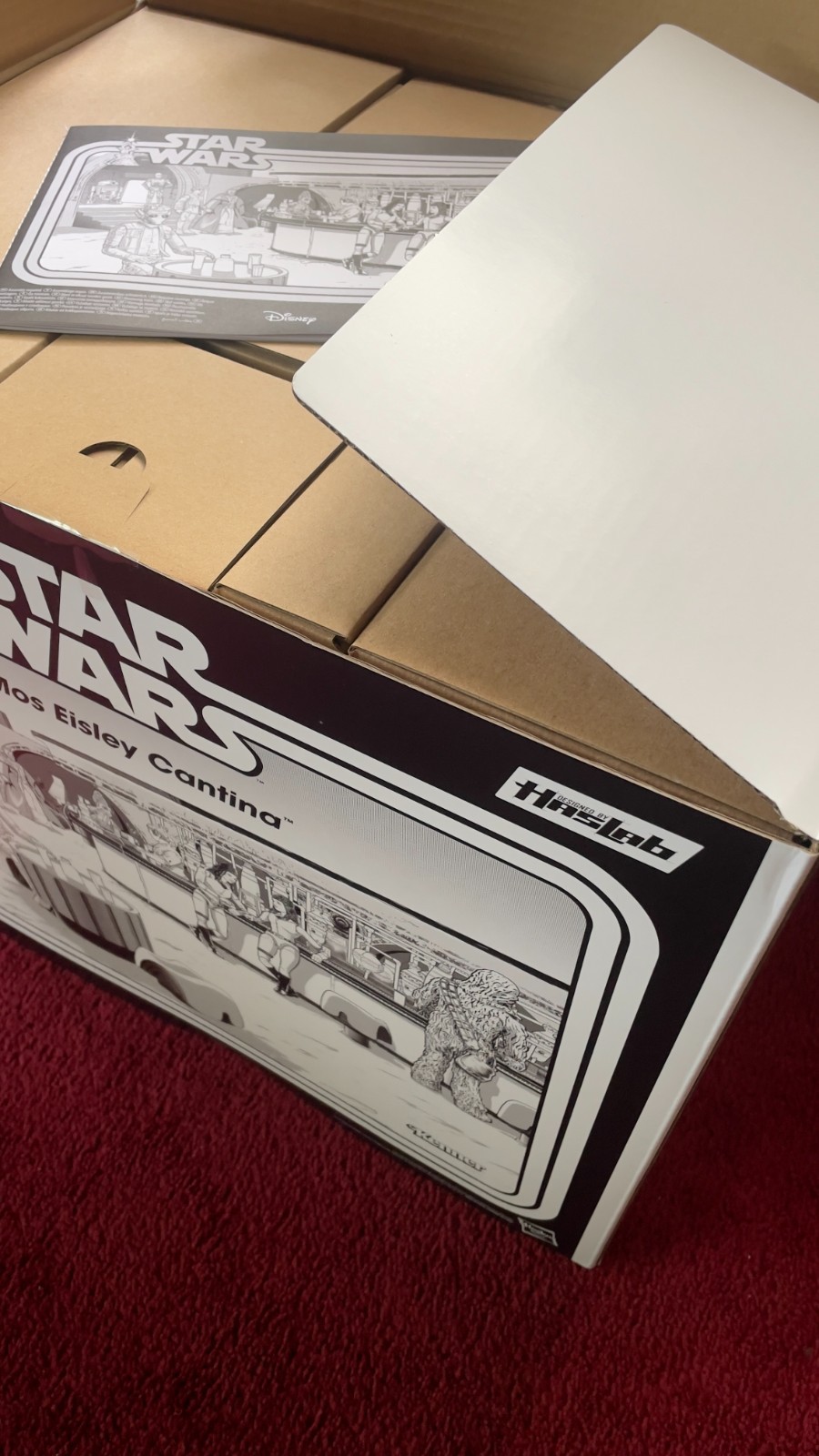 STAR WARS HASLAB MOS EISLEY CANTINA VINTAGE COLLECTION NO FIGURES