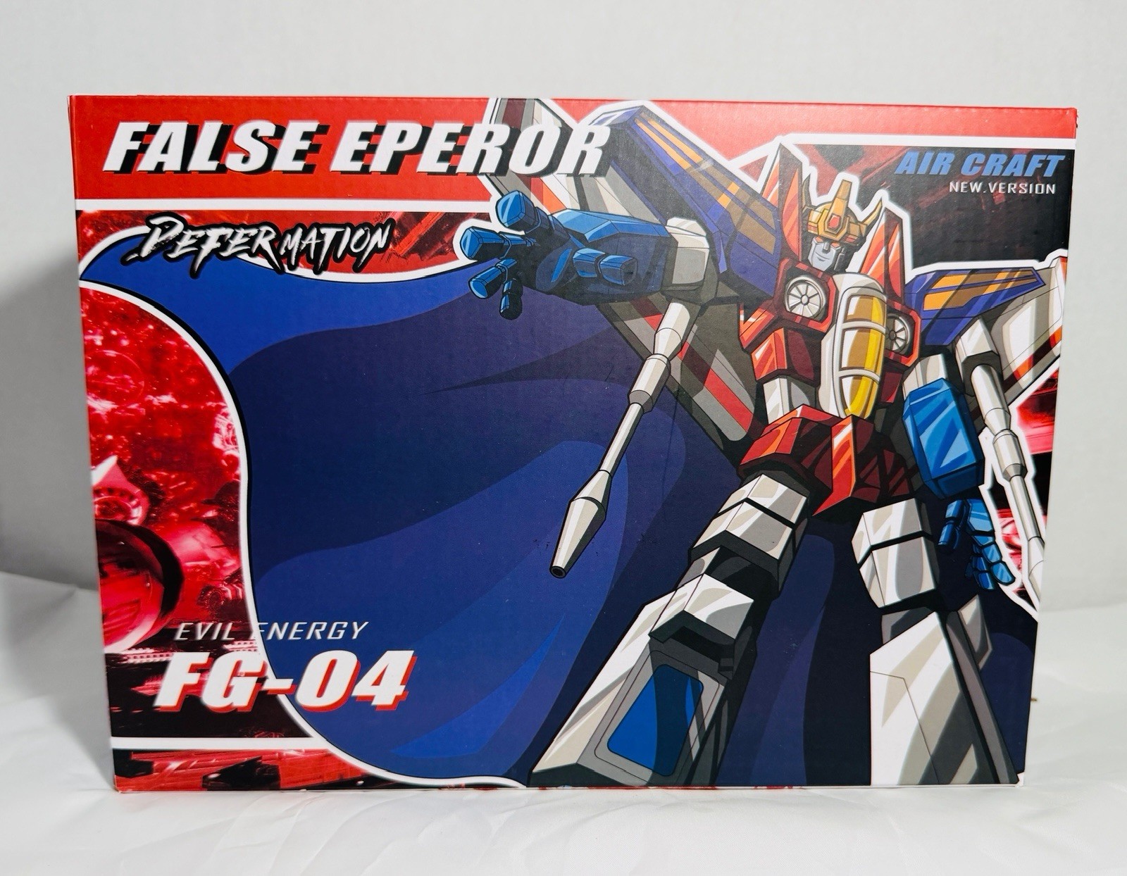 JINBAO FG-04 False Emperor Robot Figure Starscream Transformers Style Deformable