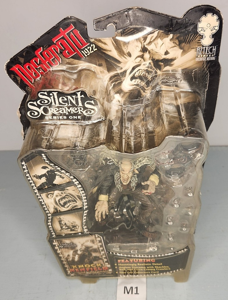 2000 Silent Screamers Series 1 Knock Renfield Nosferatu 1922 Action Figure M1