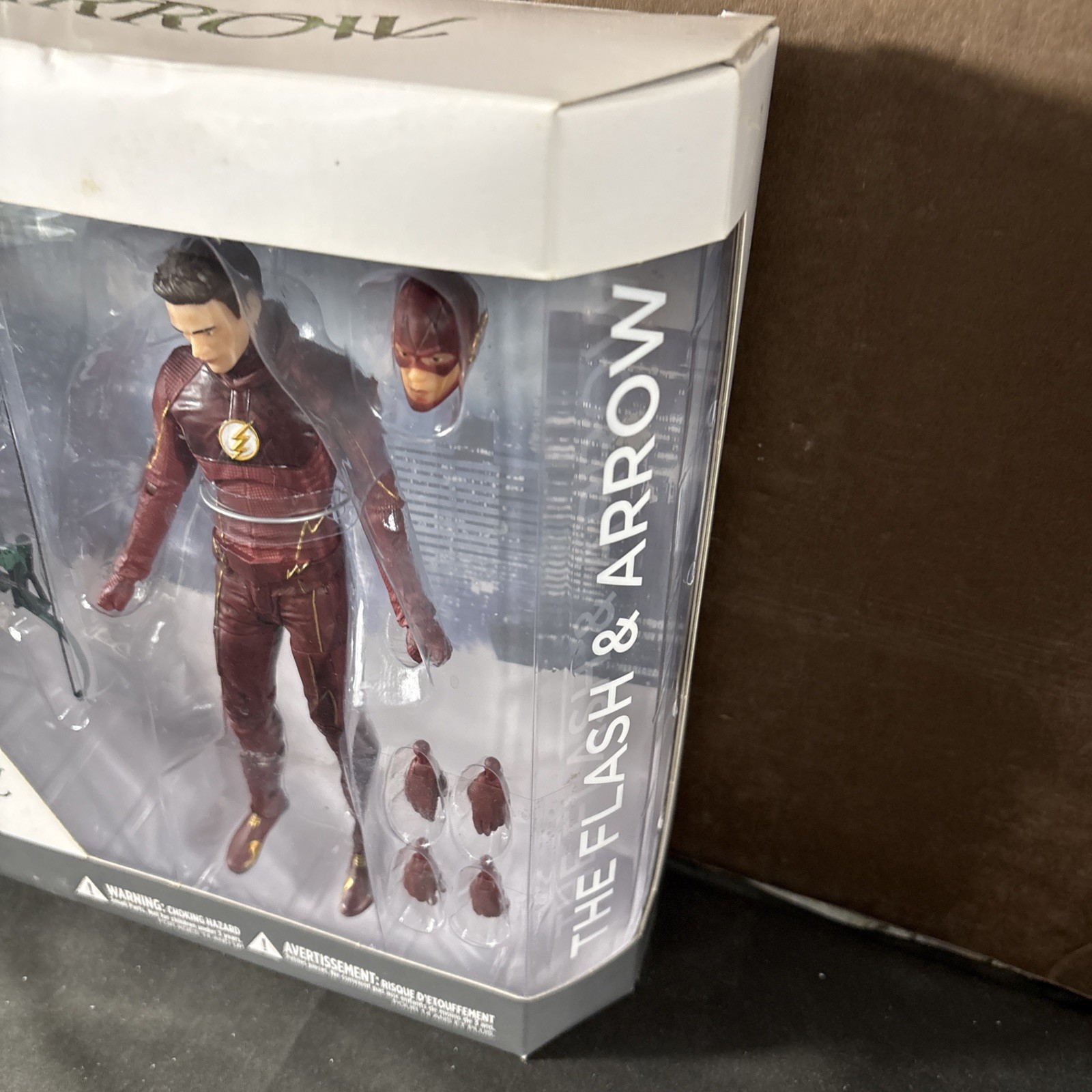 THE FLASH & ARROW ACTION FIGURE 2 PACK NEW DC COLLECTIBLES TV SHOW GREEN