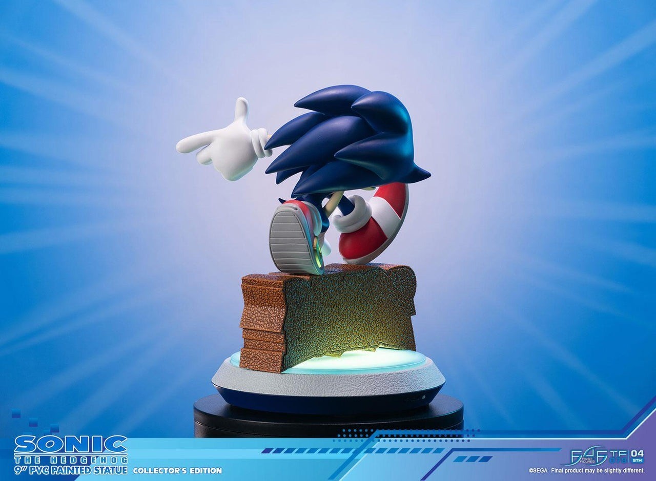 Official Sonic Adventure 9&Prime; Statue Collector&rsquo;s Edition First 4 Figures Official