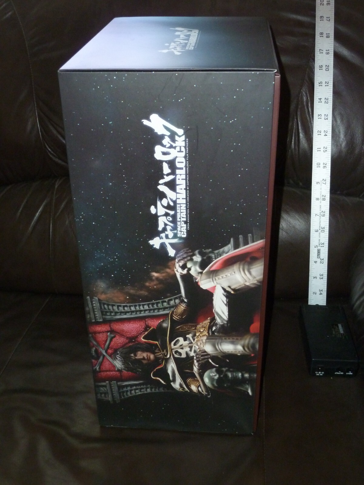 CAPTAIN HARLOCK SPACE PIRATE WITH THRONE OF ARCADIA 12 INCH FIGURE HOT TOYS 2014