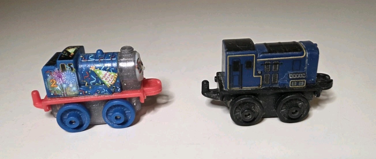 Thomas The Train And Friends 5 train Characters Mini Lot Mummy Tiger New Years
