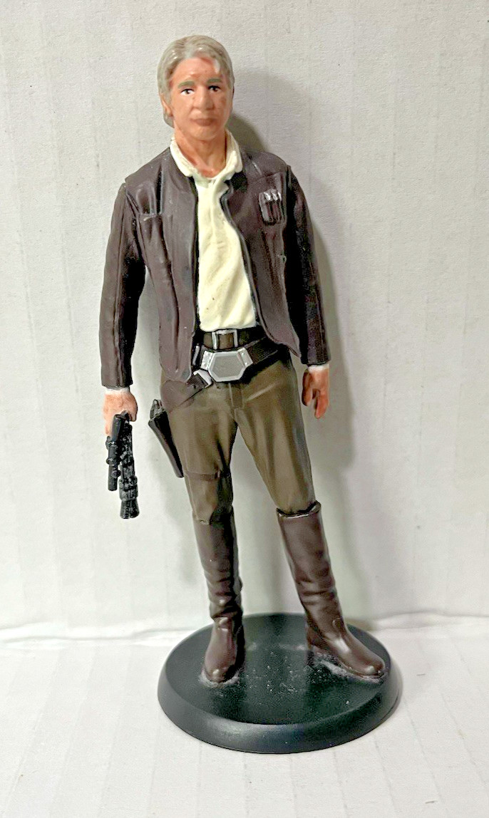 Disney Store Star Wars The Force Awakens–HAN SOLO Figure PVC 4&Prime;–pre-owned