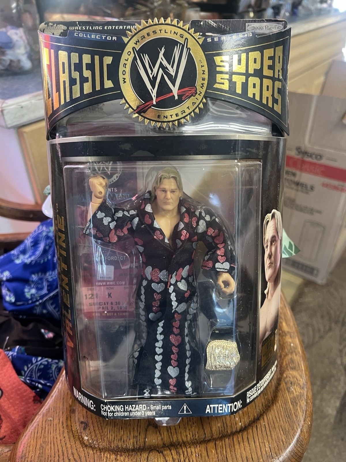 2006 Jakks Pacific WWE Greg « The Hammer » Valentine Classic Superstar Series 10