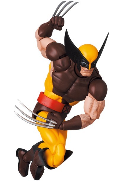 MAFEX No 138 Mafex WOLVERINE (Brown Comic Ver.) Medicom Toy Genuine Official NEW