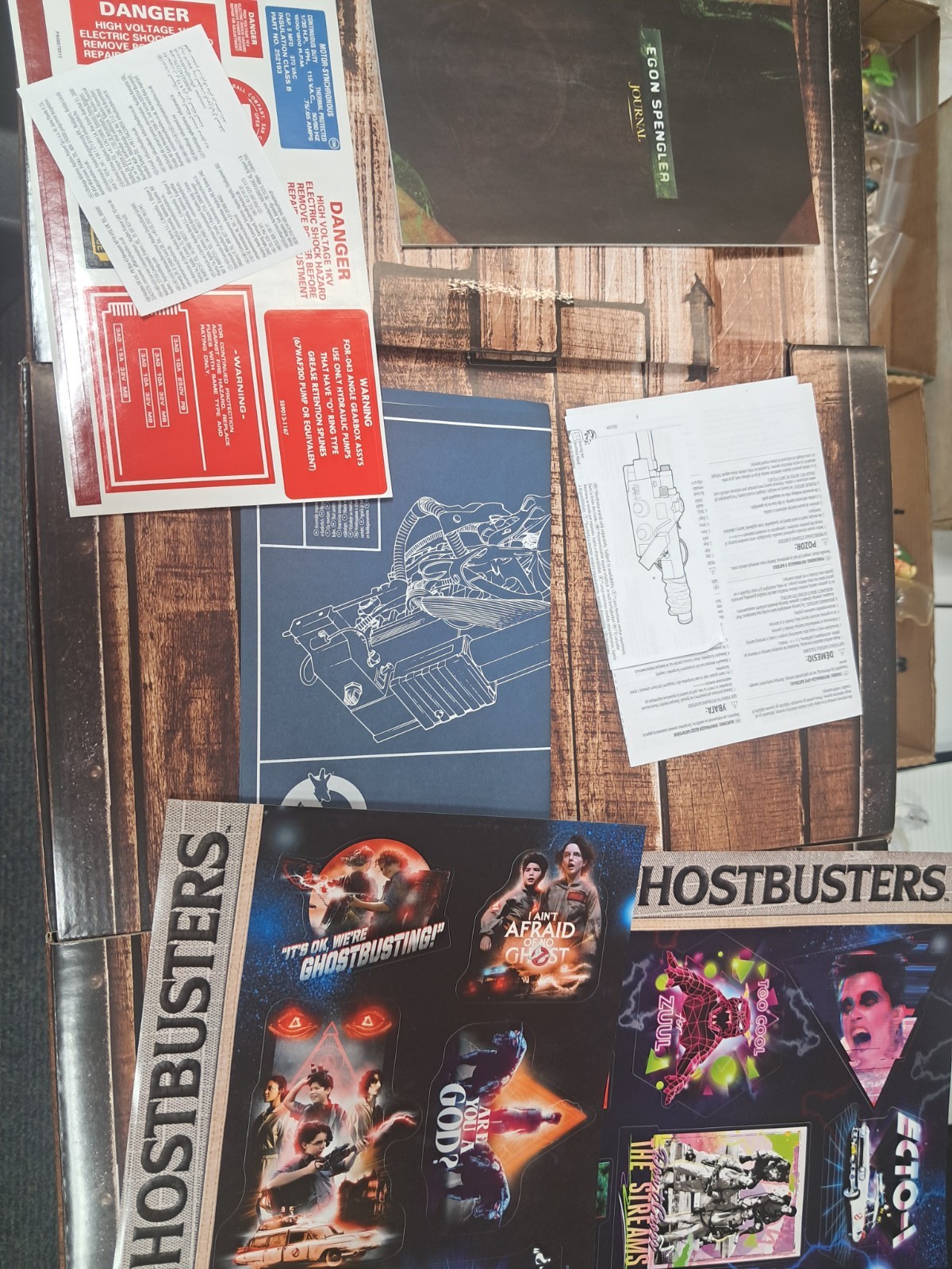 Haslab Ghostbusters – SPENGLER&rsquo;S PROTON PACK & 84 Wand (READ DESC)