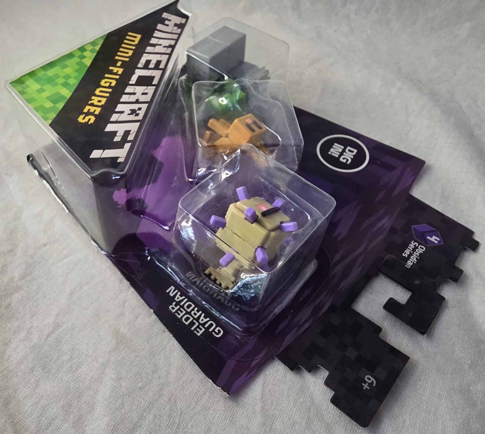 Obsidian Series 4 Elder Guardian Rabbit & Sneaky Creeper Mini Figure 3-Pack NEW