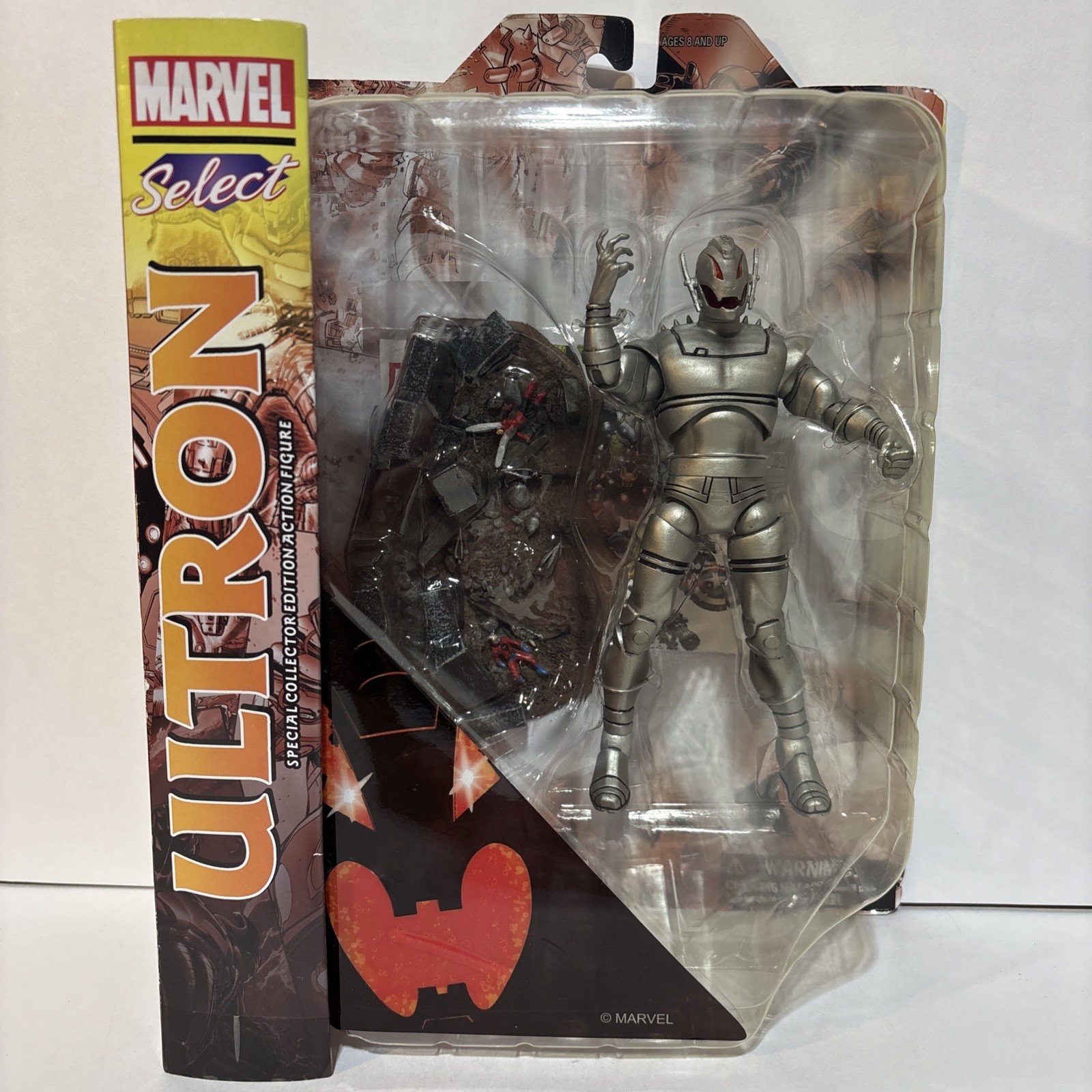 Marvel Select Ultron 2014 Diamond Select Avengers Age of Ultron Figure NIB