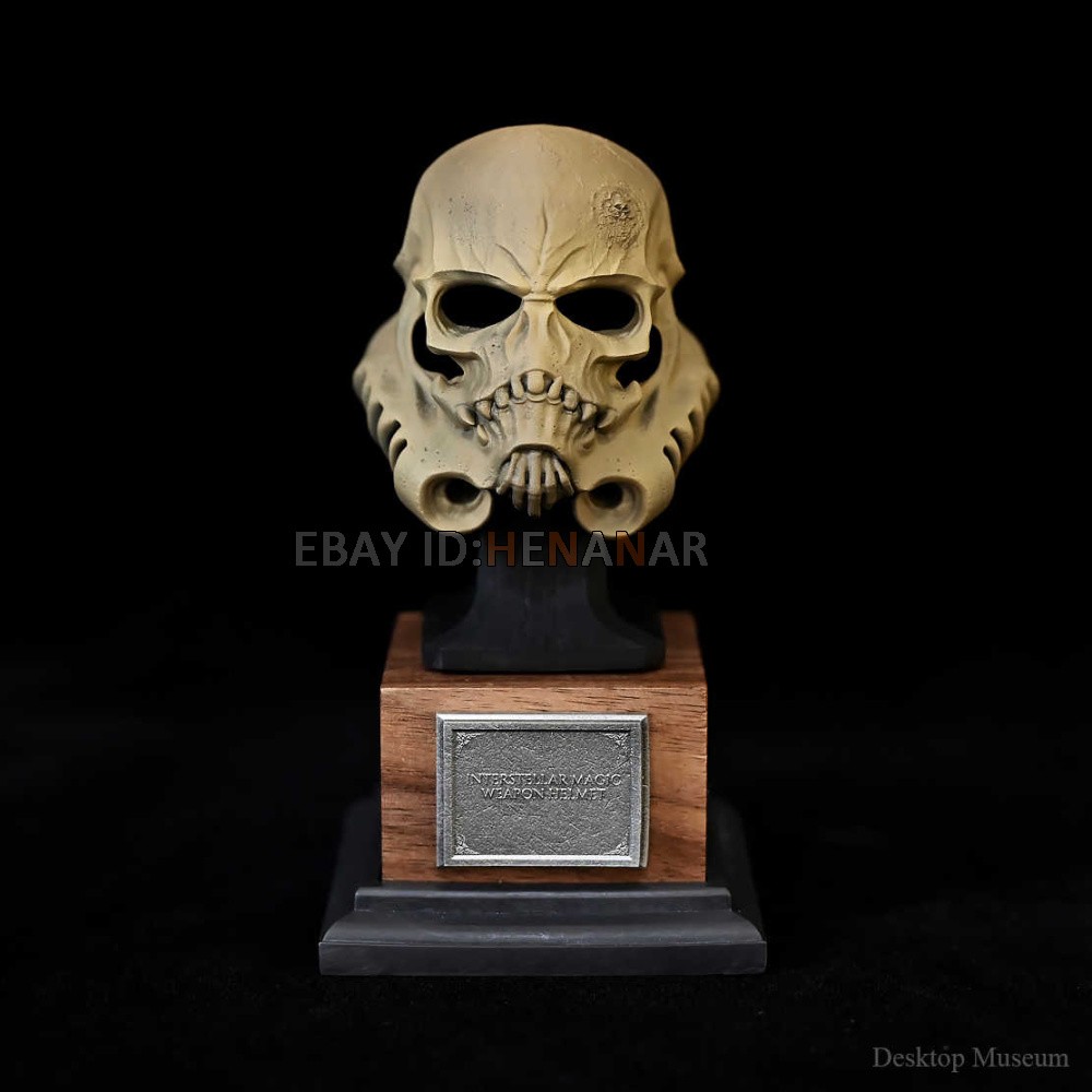 Stormtrooper Head Sculpt 3D Resin Model Decor Ornament Statue 105mm