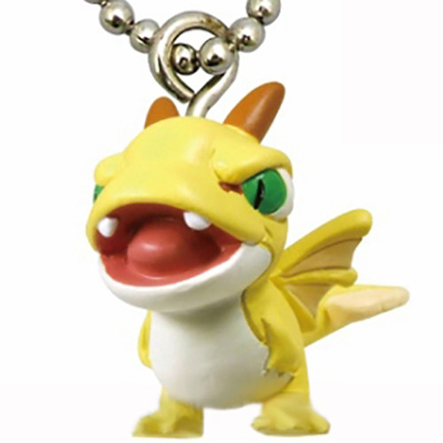 Monster Retsuden Oreca Battle: KEROGON YELLOW 0.8&Prime; Inch Keychain Figure
