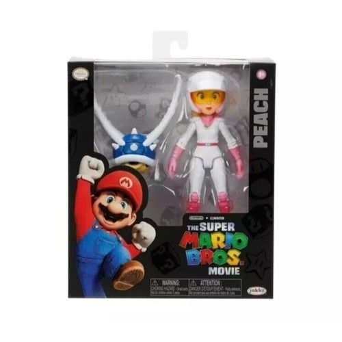Princess Peach Adventure Racer Figure Super Mario Bros Movie By Jakks New