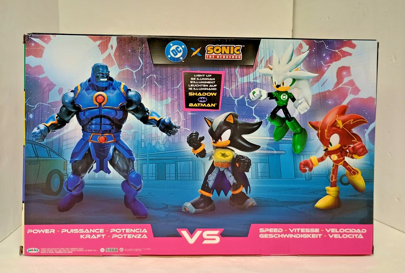 DC x Sonic the Hedgehog 5&Prime; Action Figure Multipack Power vs Speed