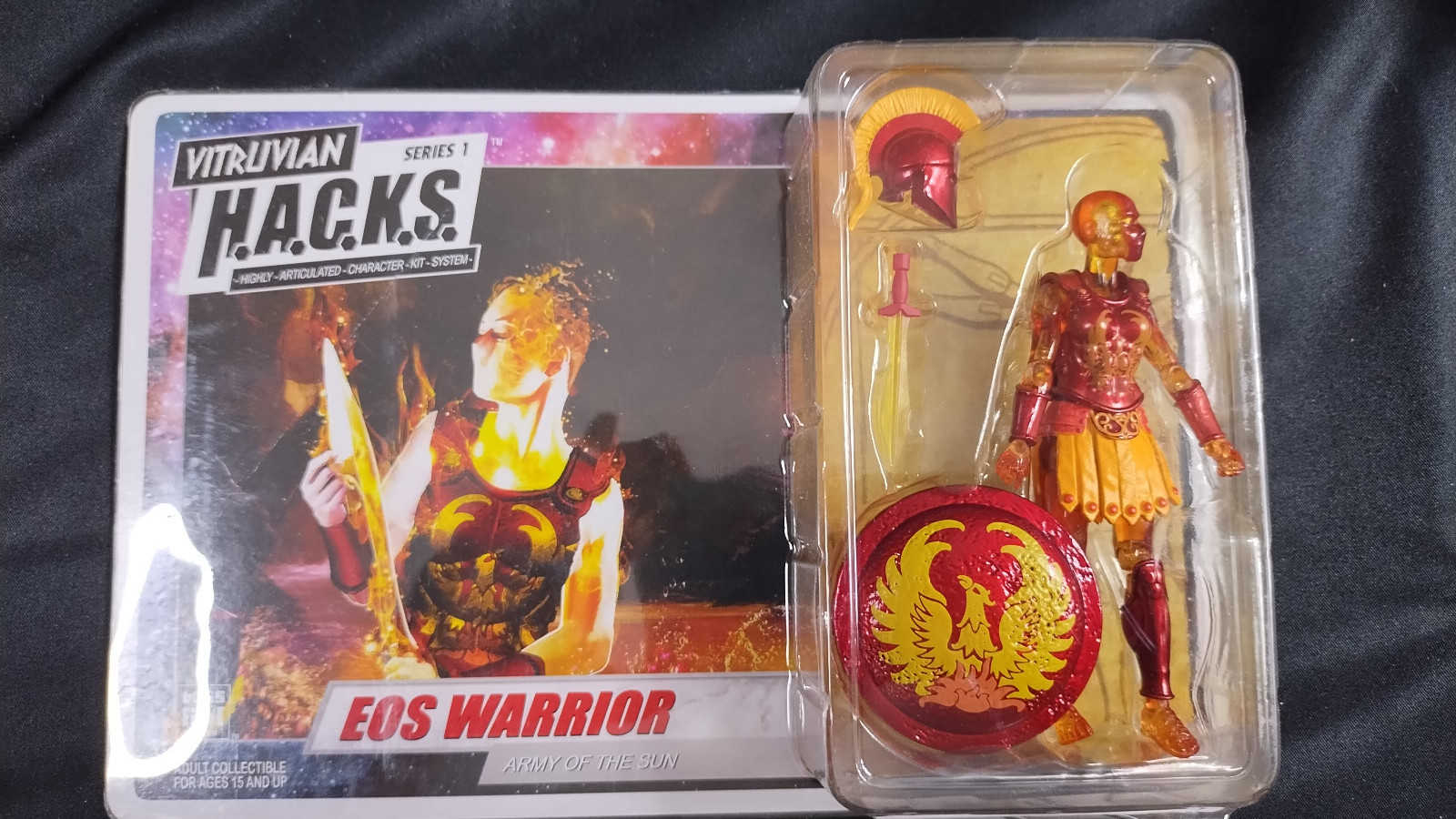 Vitruvian Hacks Eos & Helios Sun Warriors Lot of 2 figures NIB BOSS FIGHT STUDIO