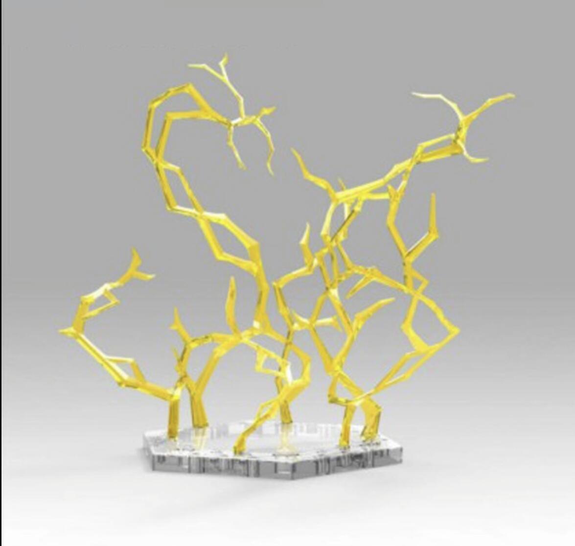 Effect Lightning yellow wave Figuarts Figma D-arts rider 1/12 figure hot toys