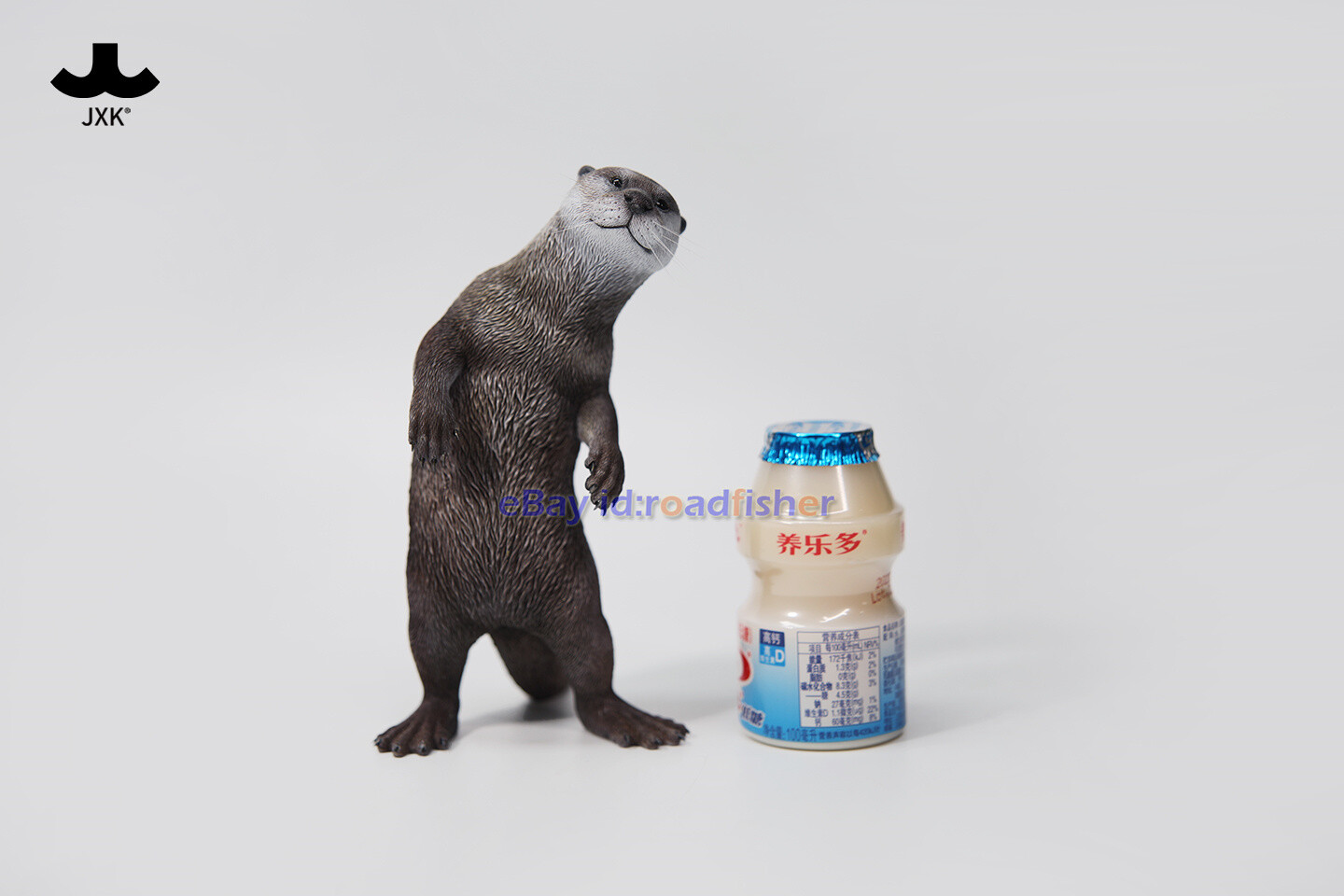 JXK 1/6 Scale Eurasian River Otter Model Animal Figure Scene Decor Kids Toy