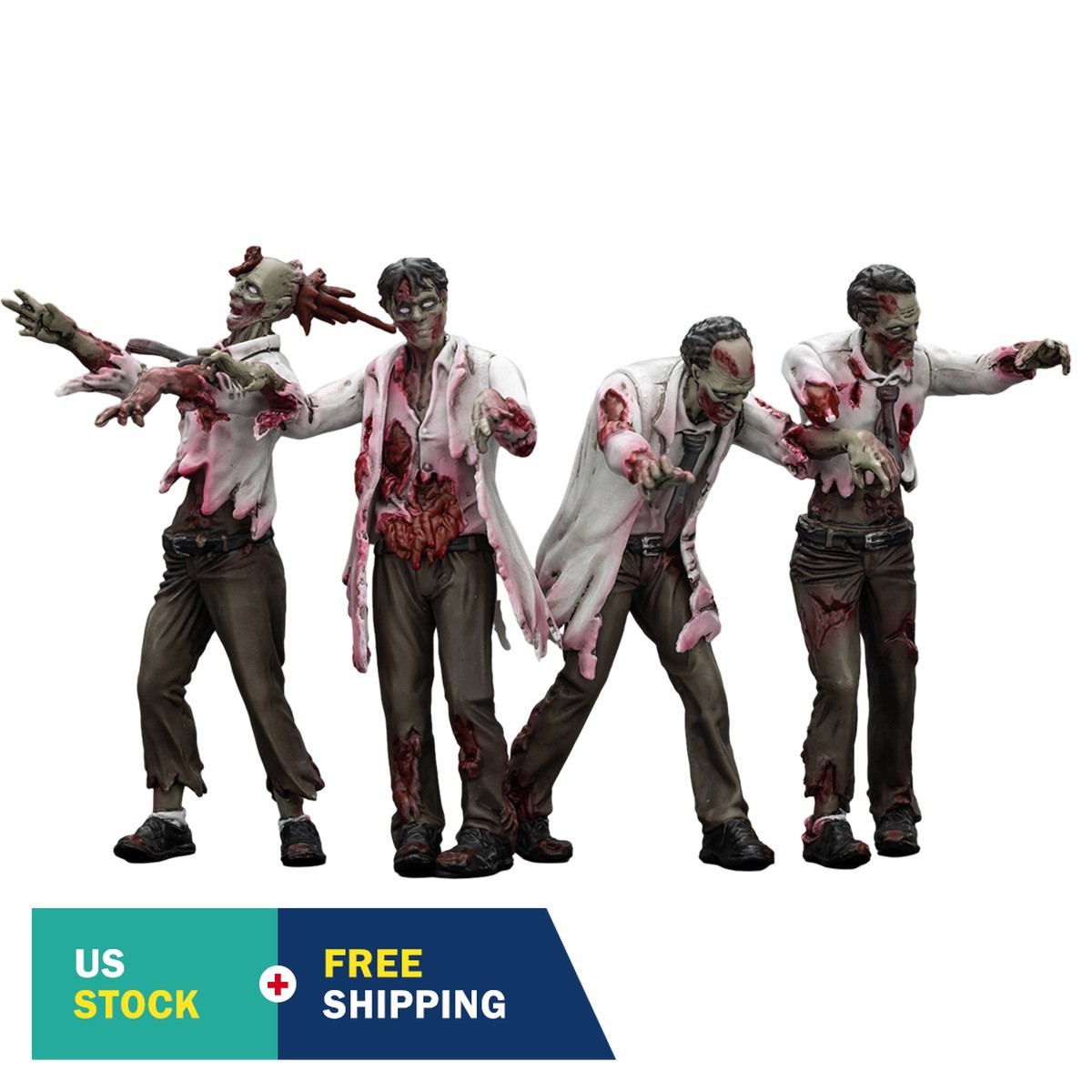 HiPlay JOYTOY 1/25 Dark Source Zombie Figure Scientists JT01604 Action Figures