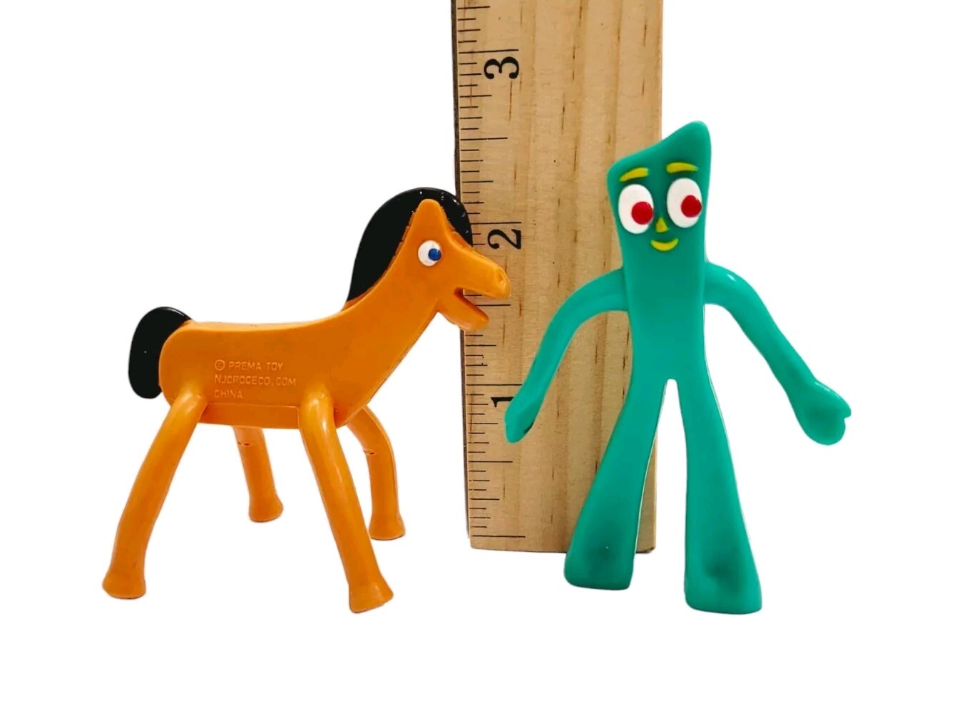 GUMBY & POKEY BENDABLE MINI FIGURES