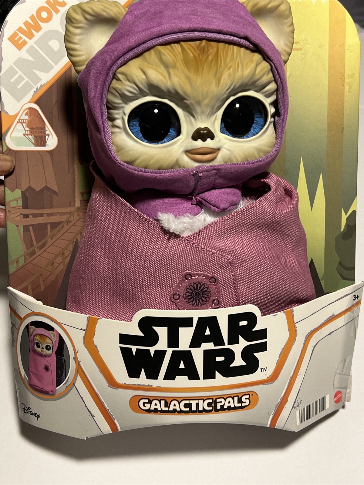 Star Wars Galactic Pals Ewok Endor Action Figure / Toy For Children 3 and Up