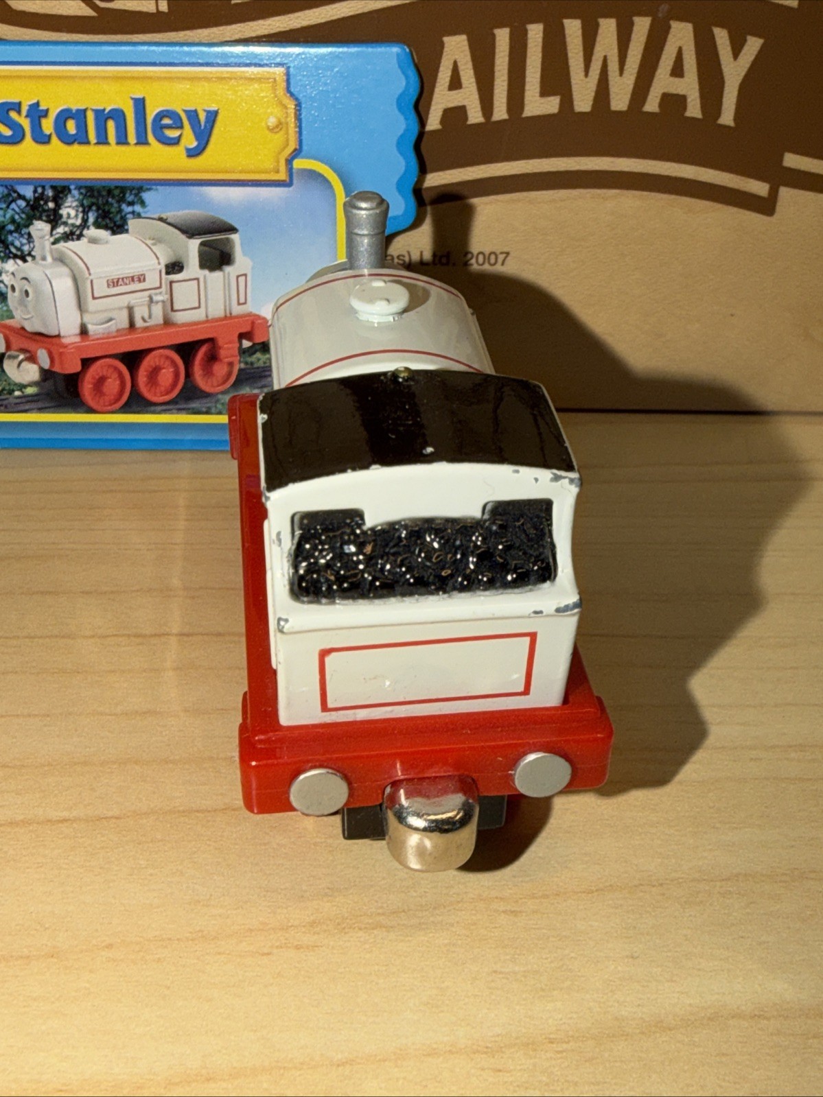 STANLEY ! THOMAS FRIENDS TRAIN TAKE Along n play Diecast 2007 GREAT DISCOVERY !