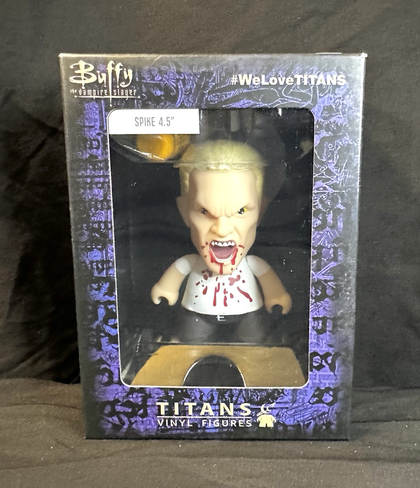 Titans Buffy the Vampire Slayer SPIKE Bloody 4.5&Prime; Vinyl Figure Horror Block