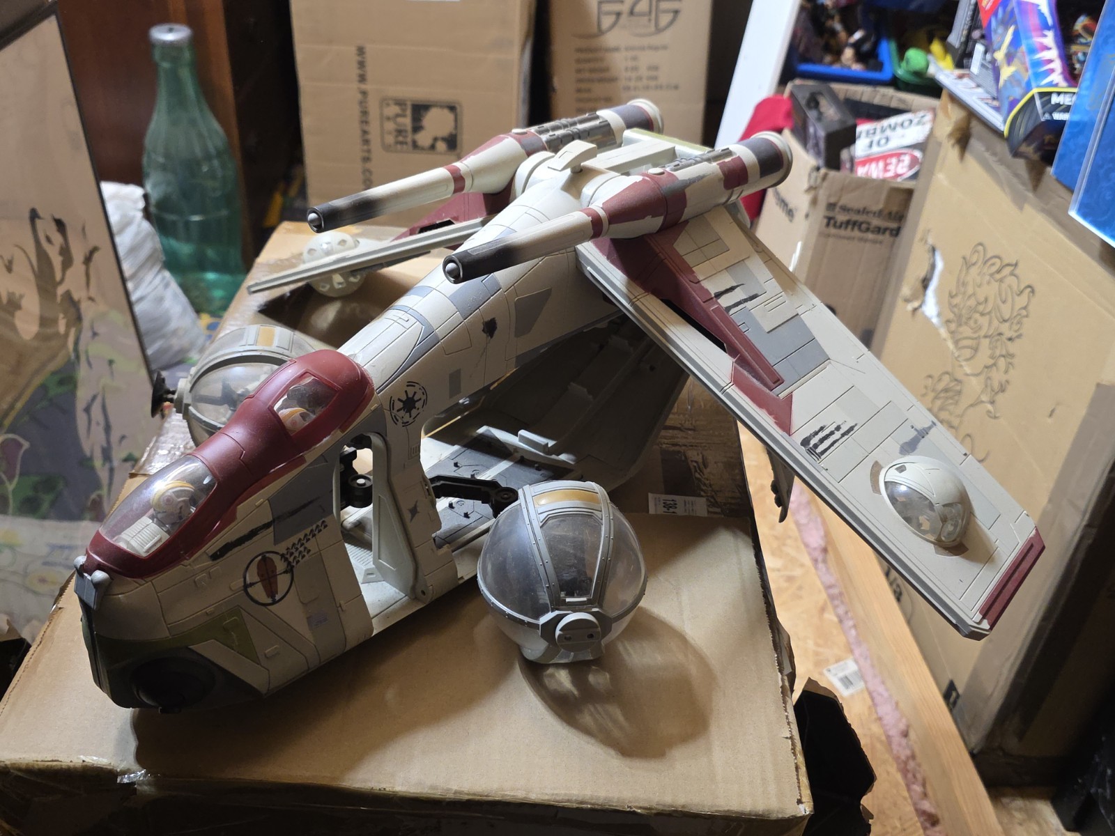 Star Wars: the vintage collection attack of the clones republic gunship