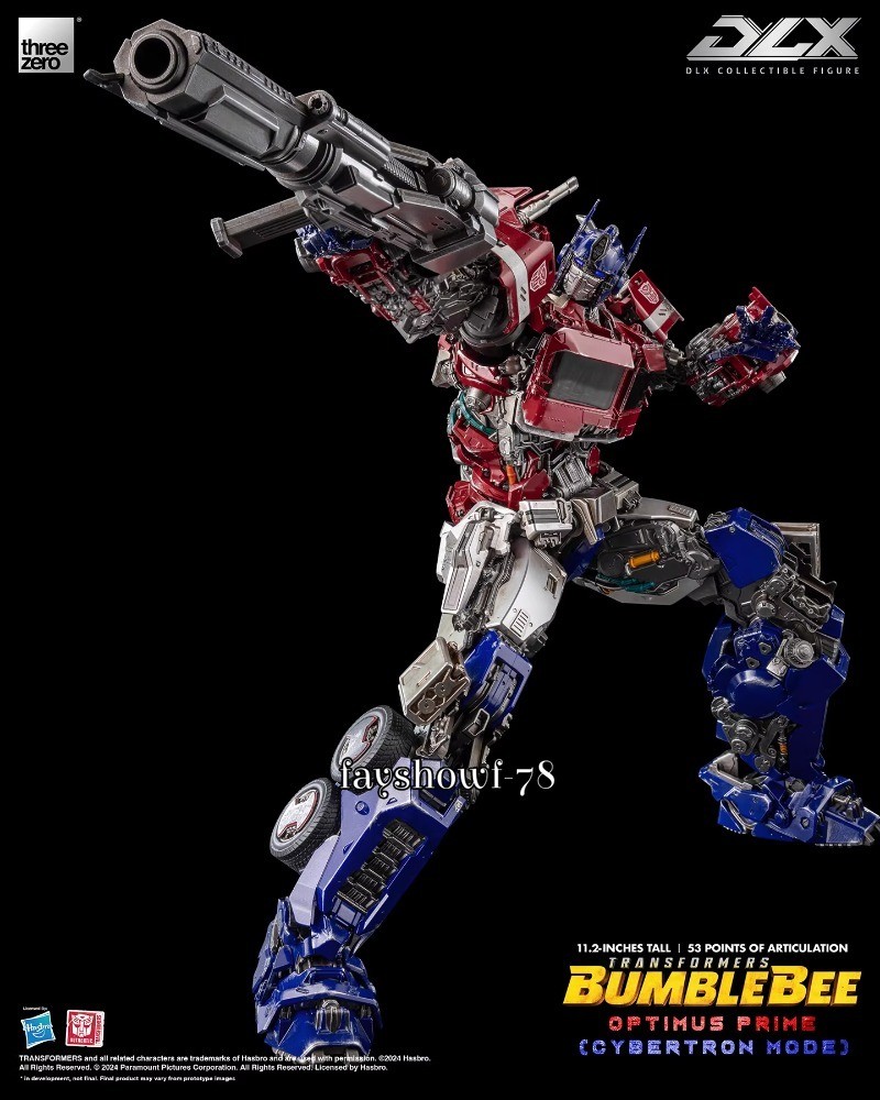 Threezero Bumblebee Movie DLX OP Action Figure 12&Prime; Collection LED Model Toy Gift