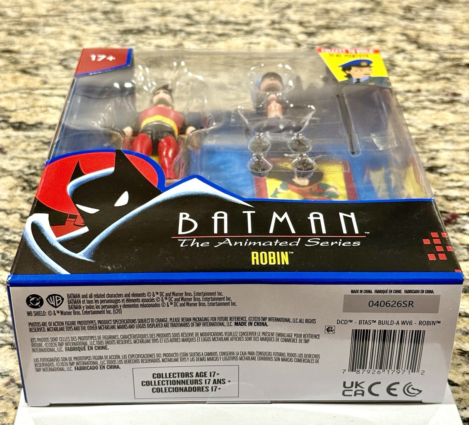 McFarlane DC Batman BTAS Ventriloquist Robin Talia Bullock BAF Rene Montoya SET