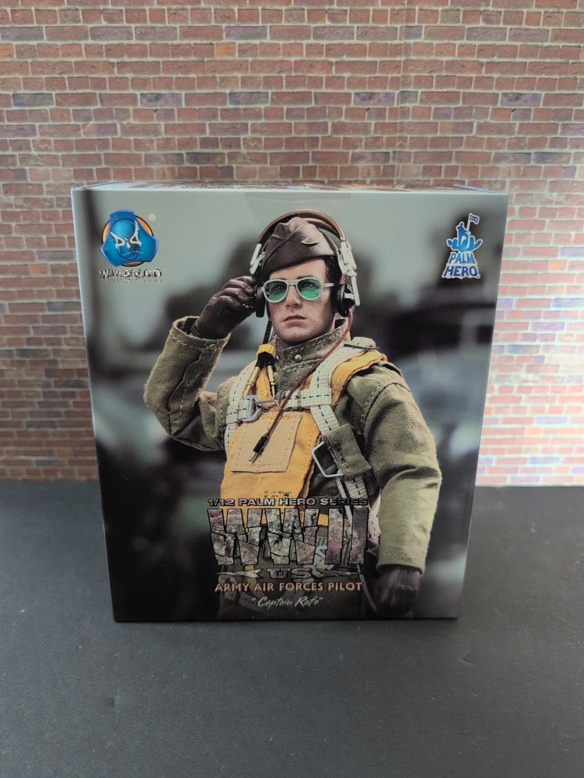 WW2 US Army Pilot Captain Refe 1/12 Scale Figure « NEW-US SELLER & I SHIP DAILY