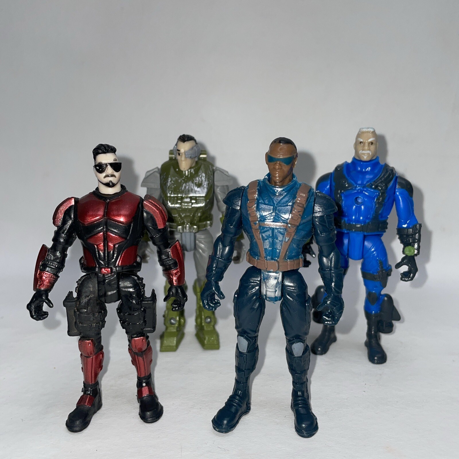 Final Faction Alpha Team 1 Lot Of 4 Action Figures 4&Prime;