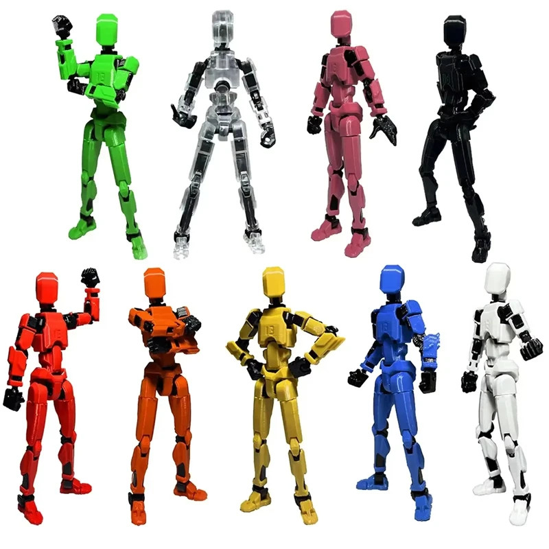 3D Printed Multi-Jointed Shapeshift Robot 2.0 – Movable Mannequin Dummy 13