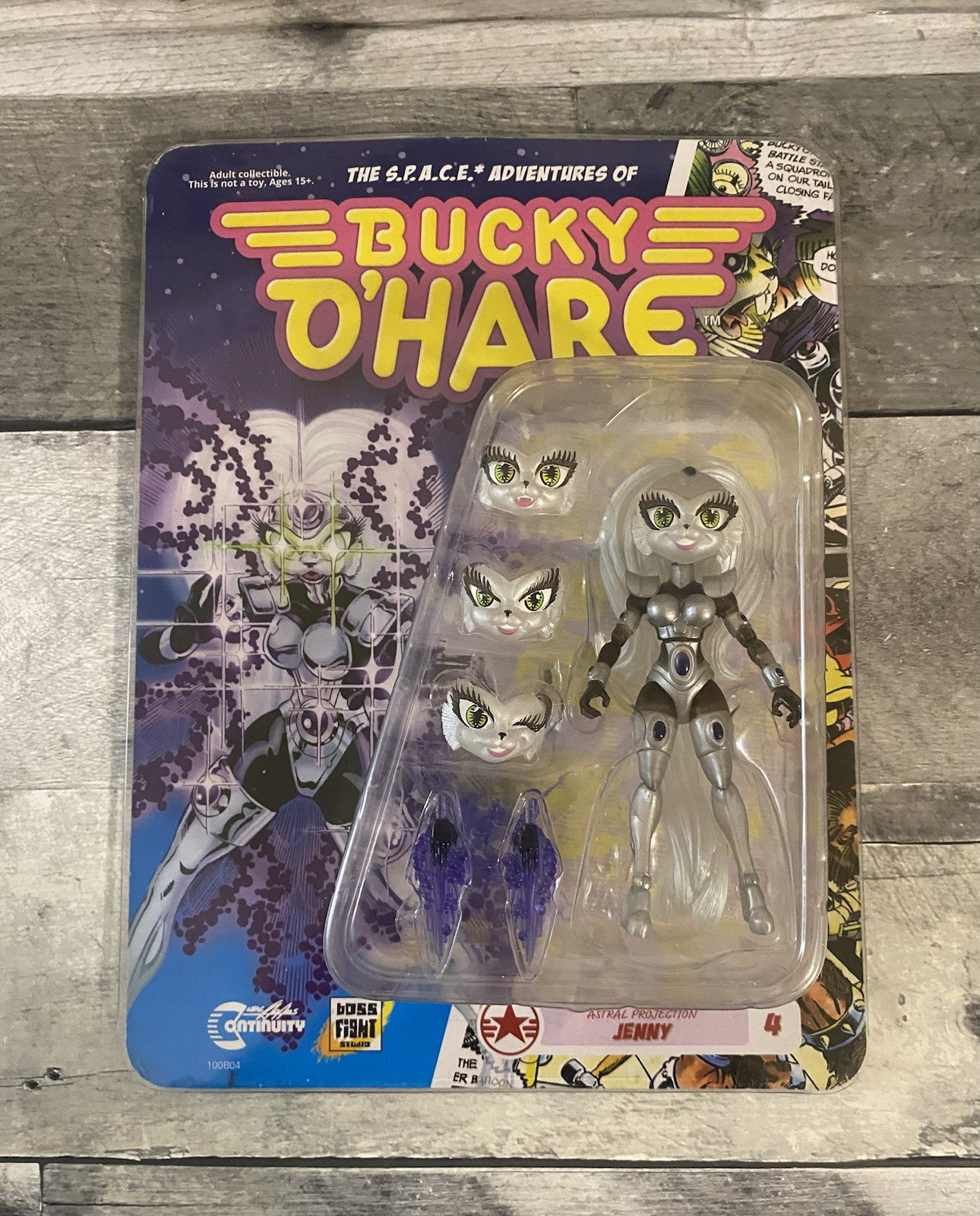 Boss Fight Studios Bucky O&rsquo;Hare Astral Projection Jenny Figure Toy ~ New/Sealed