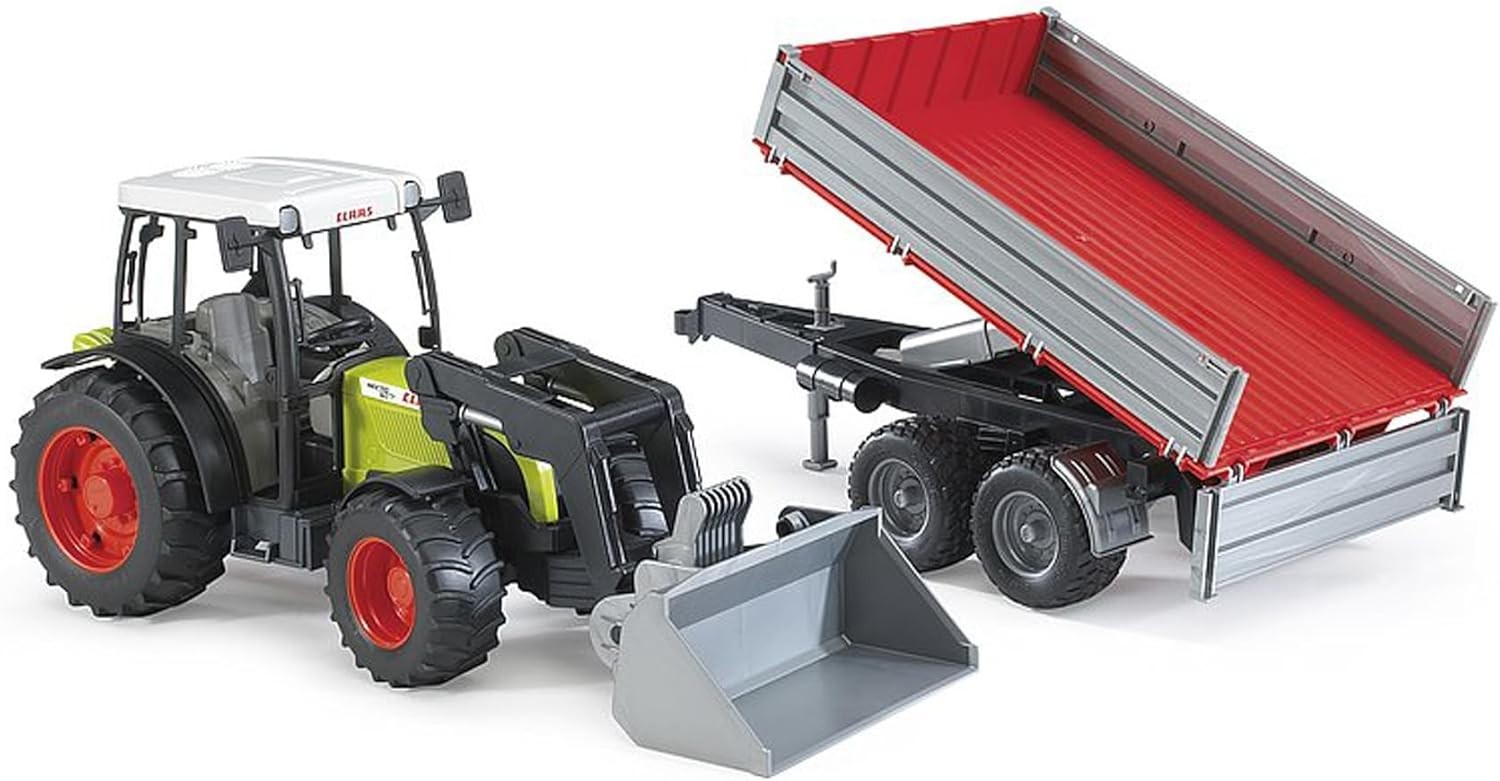 CLAAS Nectis 267 F Farm and Construction Tractor With Frontloader And Tipping…