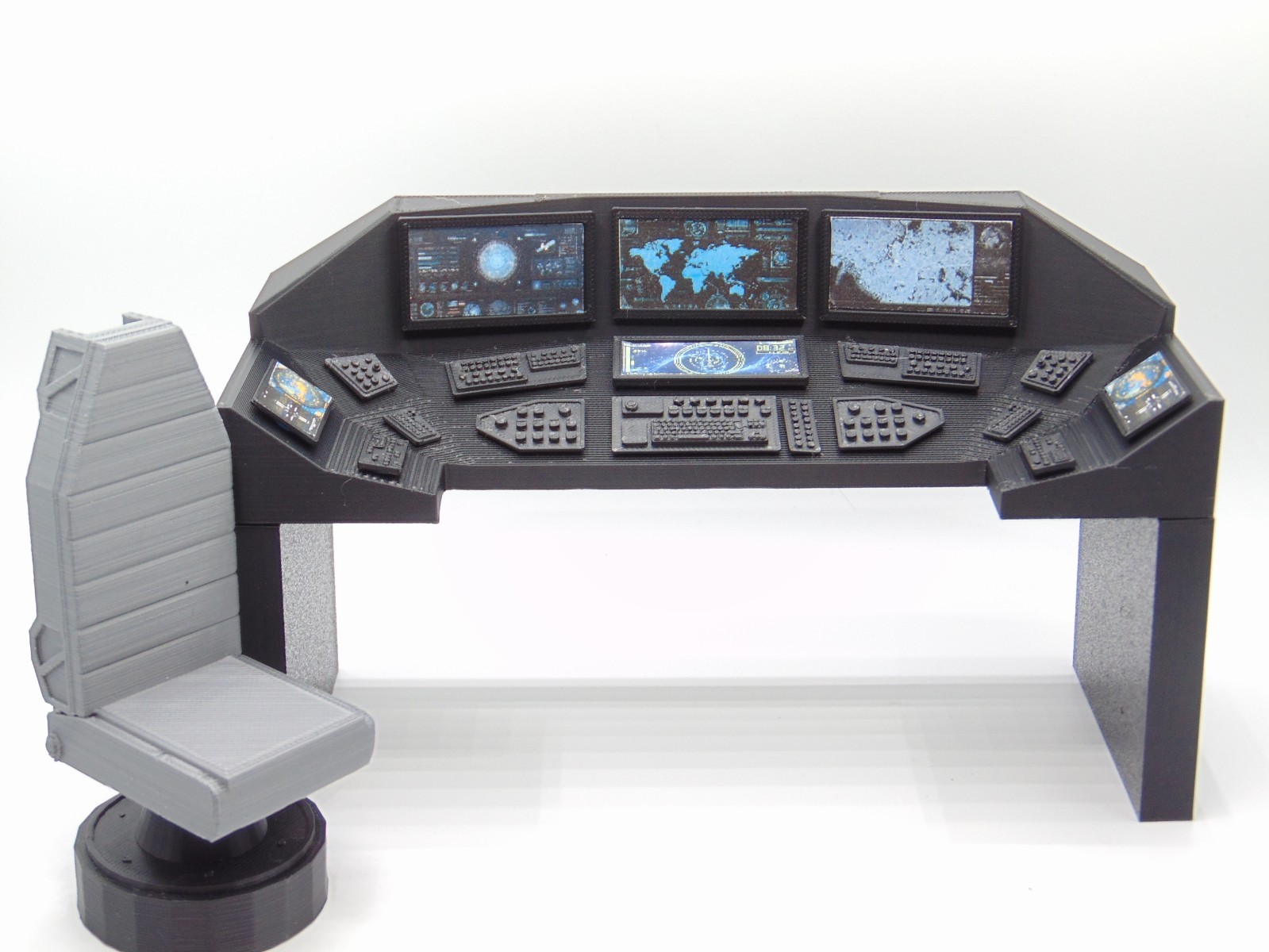 Custom 1:18 Computer Operator Control Station Set for eBay Buyer ID darthviard