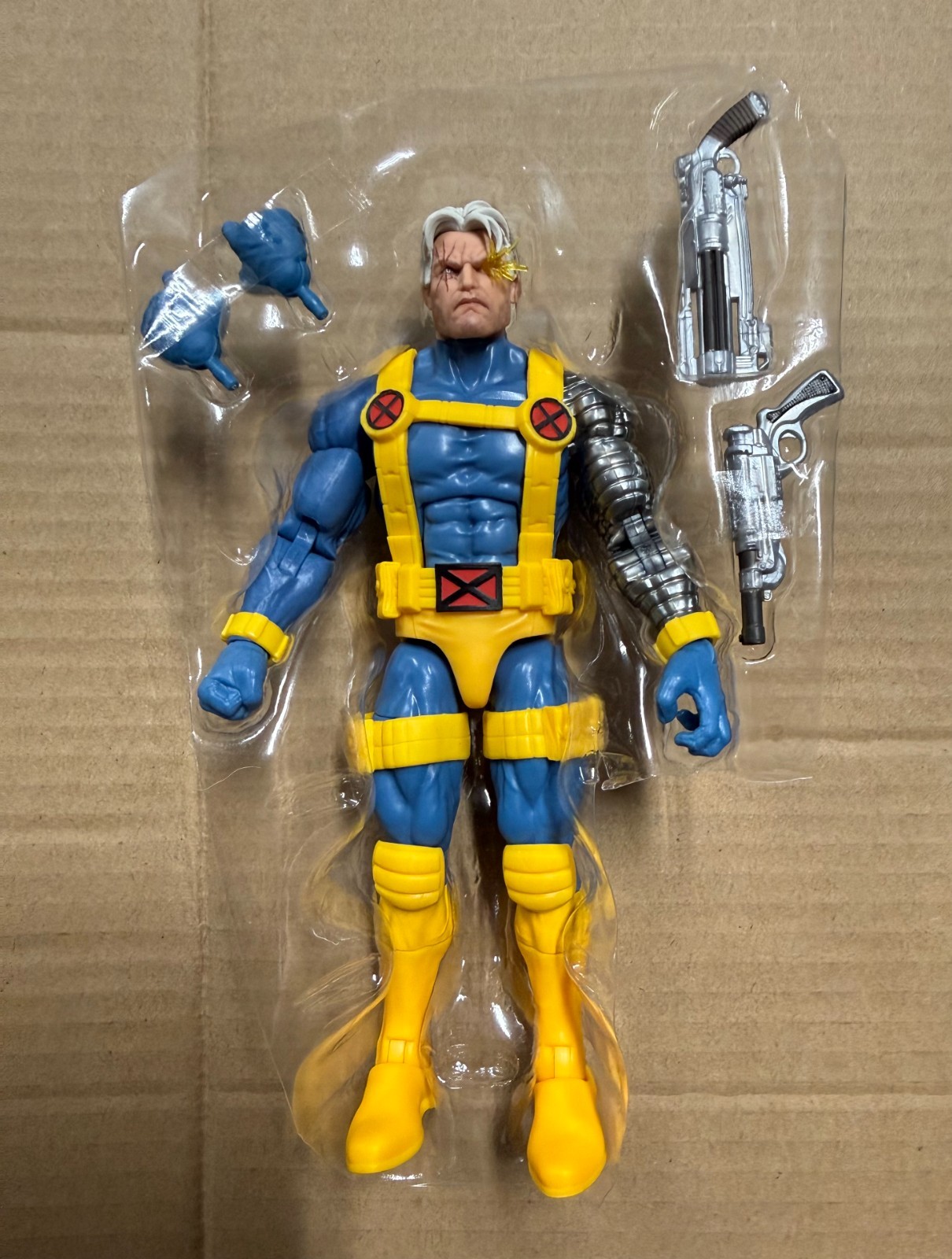 Marvel Legends Zabu Cable 6-Inch Action Figure – NO BAF SHIPS LOOSE