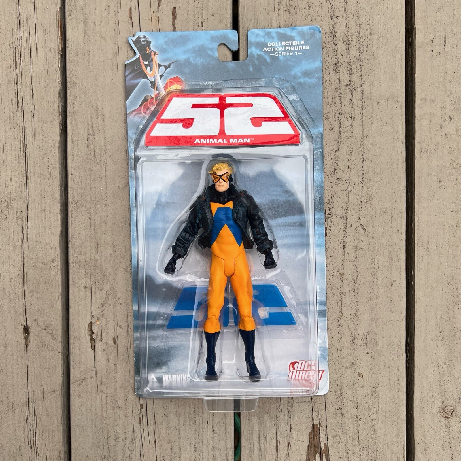 SERIES 1 DC DIRECT 52 ANIMAL MAN ACTION FIGURE NEW NIB