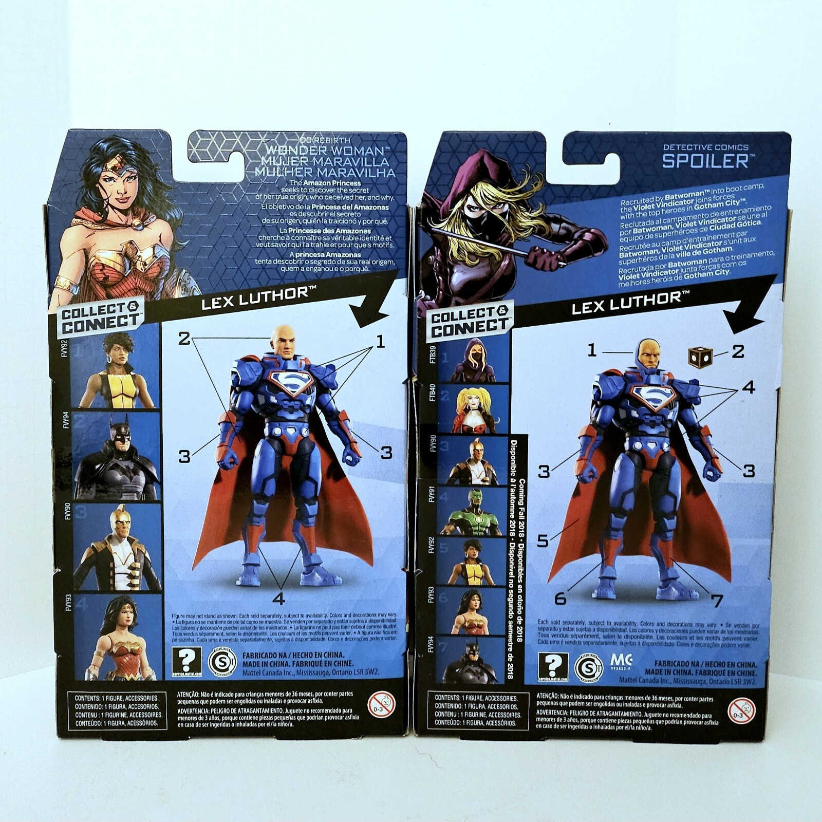 DC MULTIVERSE BAF LEX LUTHOR WAVE BATMAN RAY SPOILER VIXEN WONDER WOMAN HARLEY