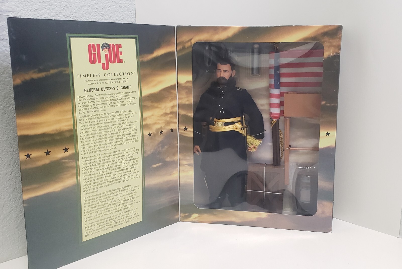 GI JOE TIMELESS COLLECTION GENERAL ULYSSES S GRANT CIVL WAR SERIES