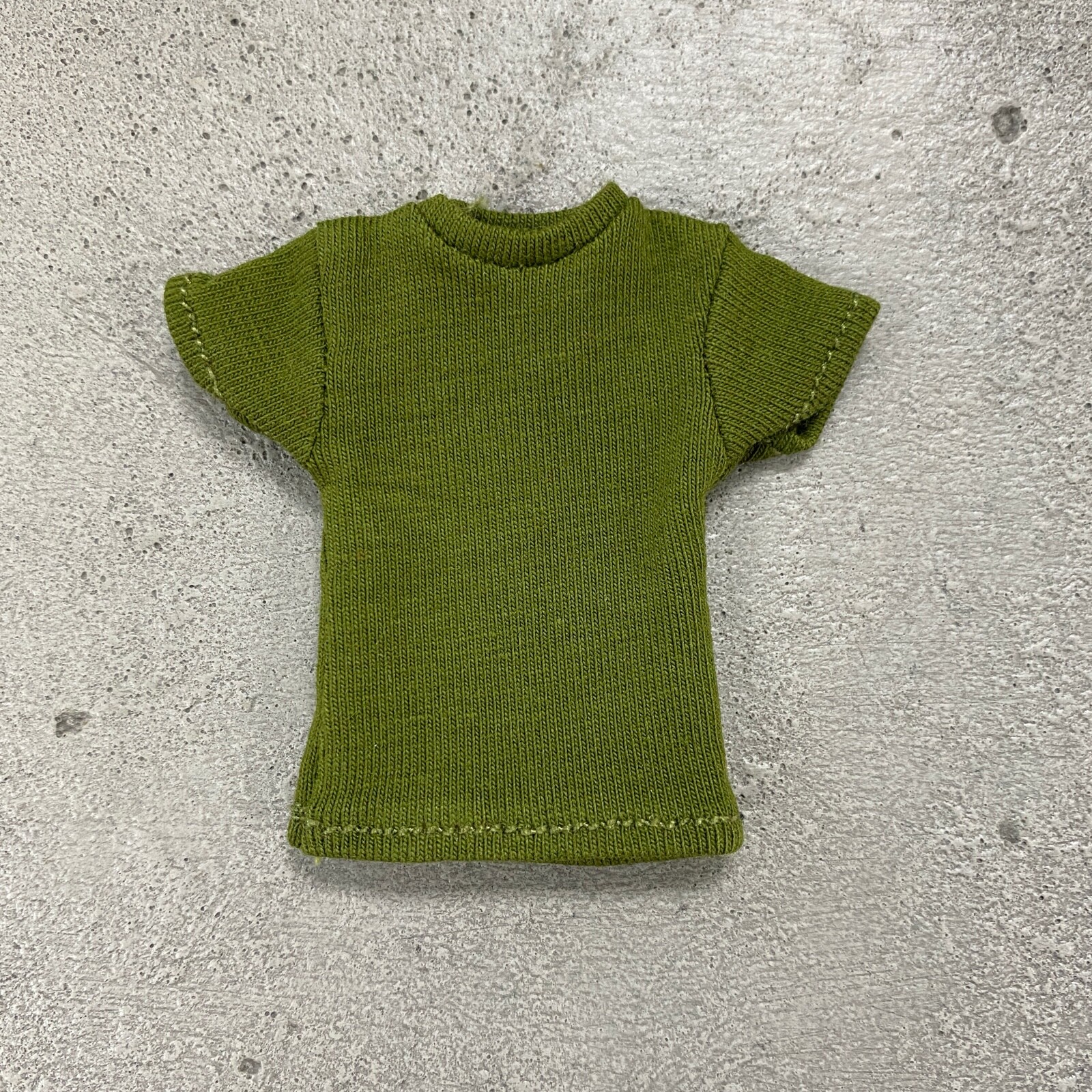 MO-SL-GN: 1/12 Green T-Shirt for 6&Prime; slim action figure body