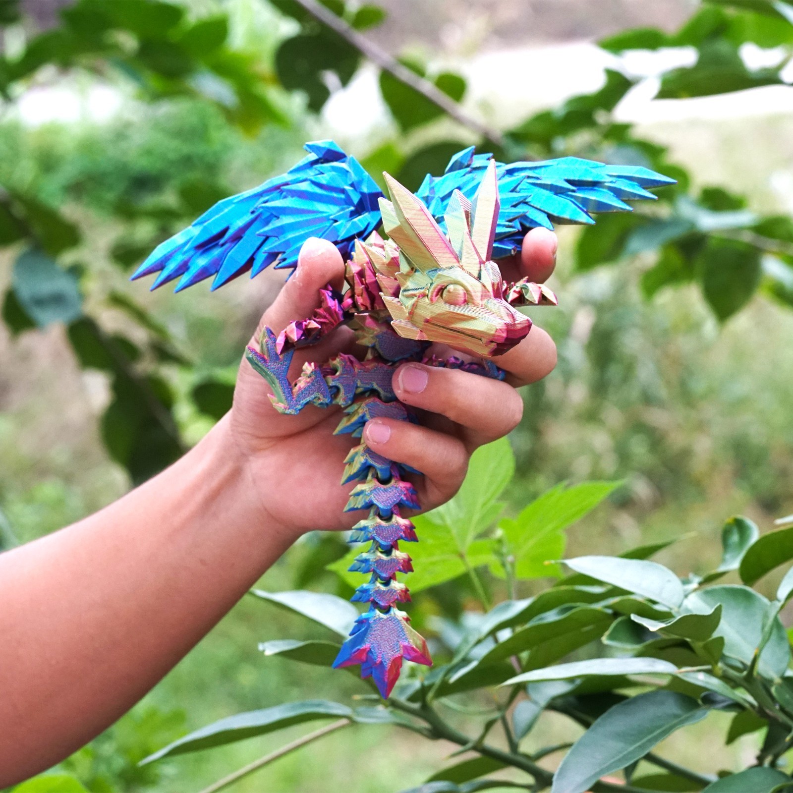 10.2inch 3D Printed Pterosaur Model,Articulated Animals figure,Toys Home Decor